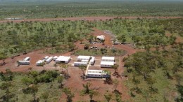 The exploration camp at Laramide Resources' Westmoreland uranium project in Queensland, Australia. Source: Laramide Resources
