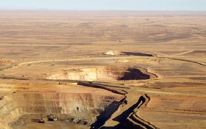 Kinross Gold's Tasiast open-pit gold mine in northwestern Mauritania. Source: Kinross Gold