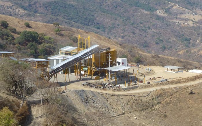 The Capire processing plant at Impact Silver's Zacualpan silver mining complex, 300 km southwest of Mexico City. Source: Impact Silver