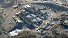 An aerial view of First Majestic Silver's La Encantada silver mine in northern Mexico. Source: First Majestic Silver