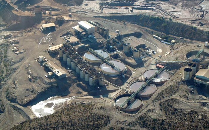 An aerial view of First Majestic Silver's La Encantada silver mine in northern Mexico. Source: First Majestic Silver