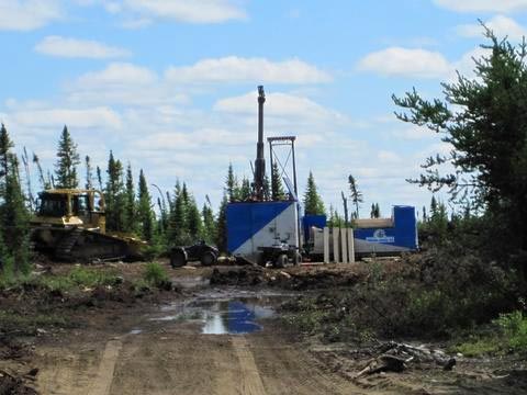 Eagle Hill's Windfall Lake project in Quebec. Source: Eagle Hill Exploration