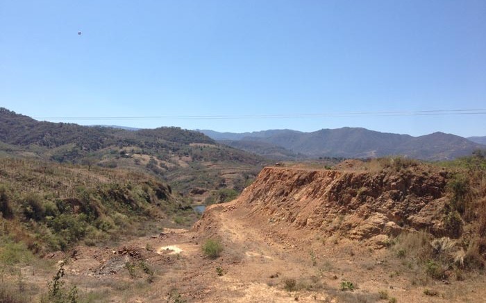 Looking south towards the Azteca area at the El Barqueo gold project in Jalisco, Mexico. Source: Cayden Resources