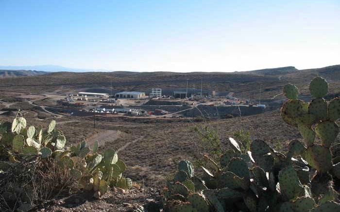 Aurcana's wholly-owned Shafter silver project in Presidio County, Texas. Source: Aurcana