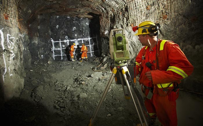 Surveyors at North American Palladium's Lac des Iles palladium mine in Ontario, 85 km northwest of Thunder Bay. Source: North American Palladium