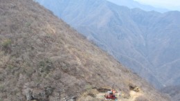 A drill rig at Torex Gold Resources' Morelos gold project in Guerrero state, Mexico. Credit: Torex Gold Resources