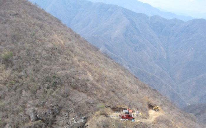 A drill rig at Torex Gold Resources' Morelos gold project in Guerrero state, Mexico. Credit: Torex Gold Resources