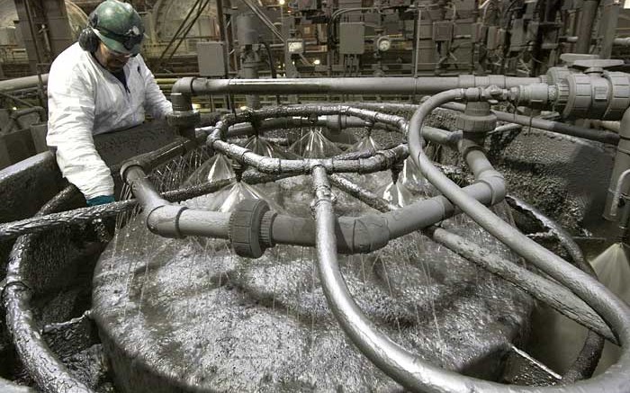 Inside the processing facilities at Thompson Creek's Mt. Milligan copper-gold project. Source: Thompson Creek Metals