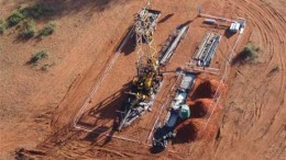 A drill rig at Platinum Group Metals' Waterberg project in South Africa. Source: Platinum Group Metals