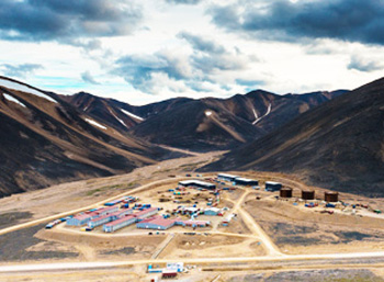 Kinross' Dvoinoye  gold project in Russia's Chukotka region. Source: Kinross Gold