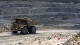 Trucks at the Detour Lake gold mine in northeastern Ontario. Credit: Detour Gold