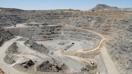 Timmins Gold's open pit San Francisco gold operation 150 km north of Hermosillo, Mexico. Credit: Timmins Gold