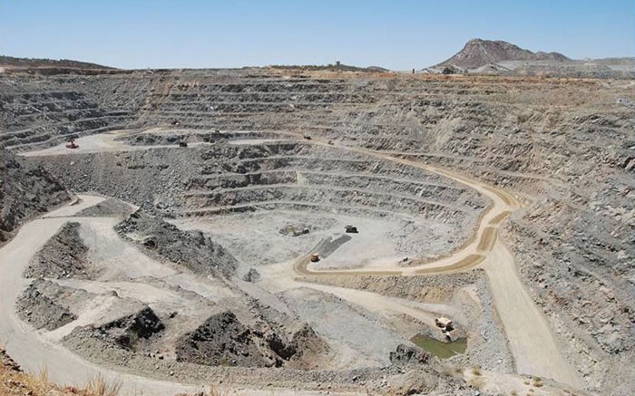 Timmins Gold's open pit San Francisco gold operation 150 km north of Hermosillo, Mexico. Credit: Timmins Gold