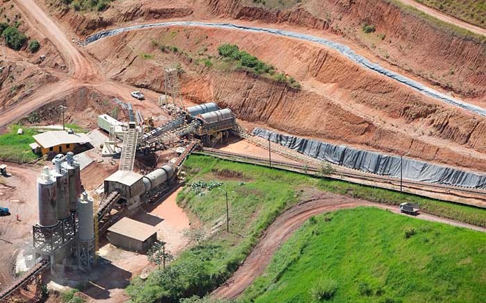 An aerial view of Aura's San Andres  gold mine in Honduras. Credit: Aura Minerals
