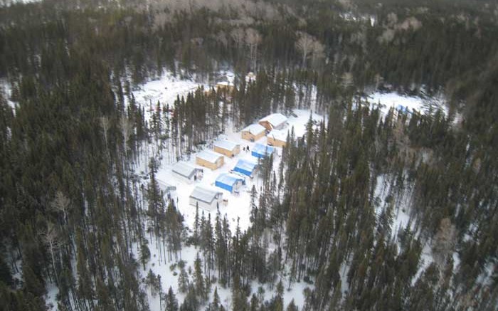 The mining camp at Cliffs' chromite project  in northern Ontario's Ring of Fire region. Credit: Cliffs Natural Resources