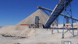 Sirocco Mining's Aguas Blancas iodine mine in northern Chile. Credit: Sirocco Mining
