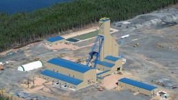 The headframe at Hudbay Minerals' Lalor gold-zinc-copper mine in Manitoba. Credit: Hudbay Minerals.