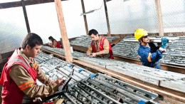 Continental's coreshack at the Buritica project in Colombia. Credit: Continental Gold