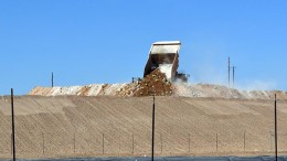 The north leach pad at Allied Nevada's Hycroft mine. Credit: Allied Nevada