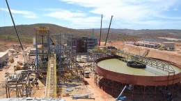 Processing facilities at Carpathian Gold's Riacho dos Machados   gold mine in Brazil. Credit: Carpathian Gold