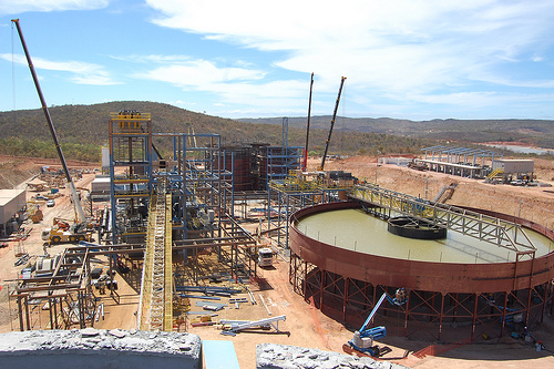 Processing facilities at Carpathian Gold's Riacho dos Machados   gold mine in Brazil. Credit: Carpathian Gold