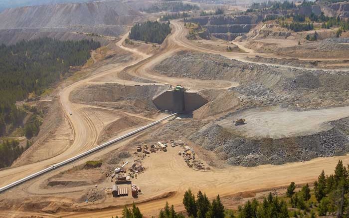 Copper Mountain Mining's namesake copper mine, 20 km south of Princeton, British Columbia. Credit: Copper Mountain Mining