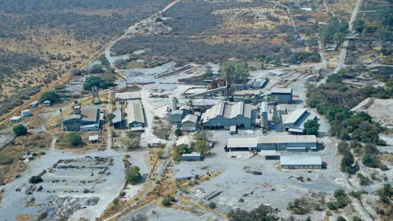 The past-producing Kombat copper mine in northern Namibia. Credit: Kombat Copper