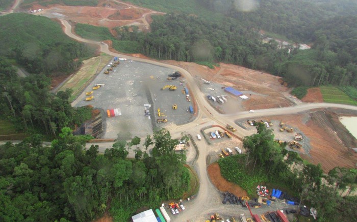 Surface facilities at the Botija area at First Quantum Minerals' Cobre Panama copper project in Panama. Credit: First Quantum Minerals