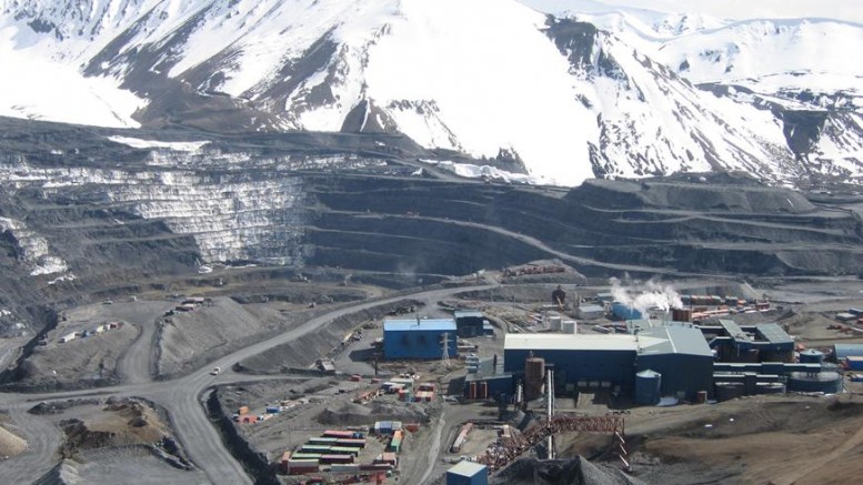 Centerra Gold's Kumtor gold mine in Khyrgyzstan, one of the largest gold mines in Central Asia. Credit: Centerra Gold