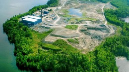 An aerial view of Rubicon Minerals' Phoenix gold project in Ontario. Credit: Rubicon Minerals