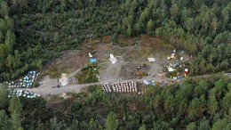 An aerial view of Seabridge Gold's KSM gold-copper project in northwestern B.C. Credit: Seabridge Gold