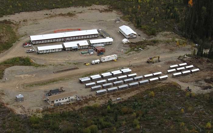 Canada Zinc Metals' camp at the Akie zinc-lead-silver project in northeastern British Columbia. Credit: Canada Zinc Metals