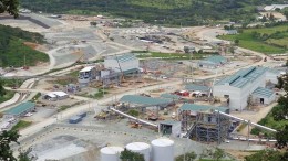 An aerial view of Tahoe Resources' Escobal silver project in southeastern Guatemala. Credit: Tahoe Resources