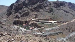 The historic Zgounder silver mine in Morocco. Credit: Maya Gold & Silver
