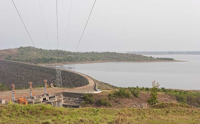 Amara Mining's Yaoure gold project in Cte d'Ivoire sits only 5 km from the Kossou hydroelectric dam (above), which will supply the project. Credit: Amara Mining