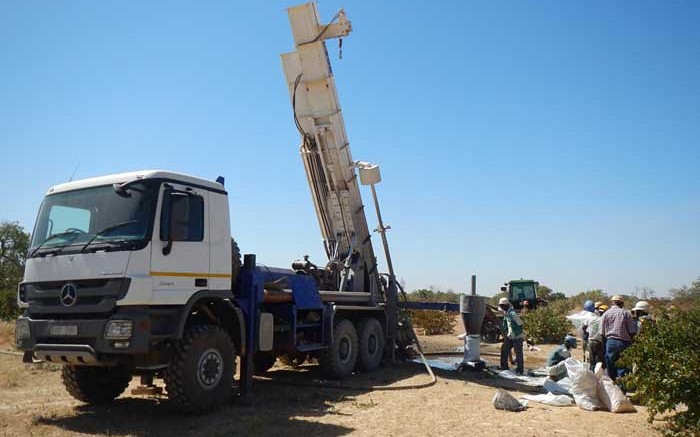 A reverse-circulation drill at the North Kao deposit, part of True Gold Mining's Karma gold project in Burkina Faso. Credit: True Gold