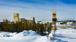 Headframes at the Cigar Lake uranium project in Saskatchewan. Credit: Cameco