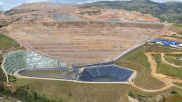 Rio Alto Mining's La Arena gold mine in Peru, 480 km northwest of Lima.  Credit:  Rio Alto Mining