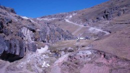 The Tantamaco prospect at Azincourt Uranium's Macusani uranium project in southeastern Peru. Credit: Azincourt Uranium
