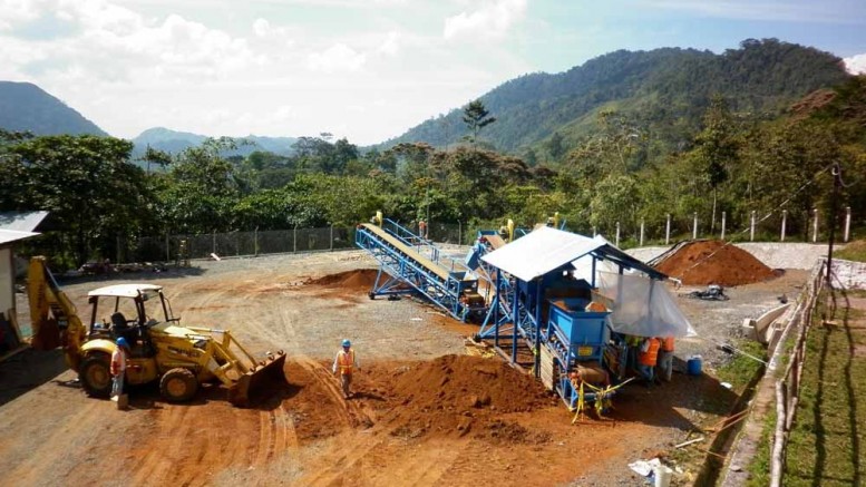 The upgrade plant at Anfield Nickel's  Mayaniquel nickel project in Guatemala. Credit: Anfield Nickel