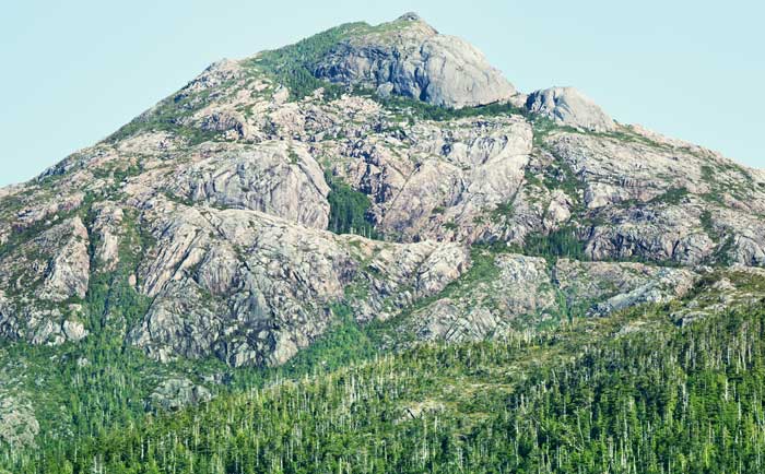 The Bokan peak at Ucore Rare Metals' Bokan-Dotson Ridge rare earth element project on Alaska's Prince of Wales Island. Credit: Ucore Rare Metals