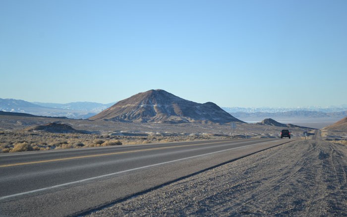 Hasbrouck Peak at West Kirkland Mining's Hasbrouck gold property in Nevada. Credit: West Kirkland Mining