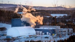 Orbite Aluminae's high-purity alumina plant in Cap-Chat, Quebec, which is expected to hit commercial production next year. Credit: Orbite Aluminae