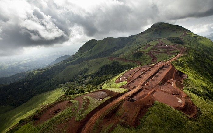 A view of Rio Tinto's Simandou iron ore project in Guinea. Credit: Rio Tinto