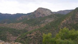 The Cerro Pelon deposit, 3 km from Alamos Gold's Mulatos gold mine in northwestern Mexico's Sonora state. Credit: Alamos Gold