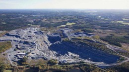Elgin Mining's Bjorkdal gold mine in Sweden's Skelleftea mining district. Credit: Mandalay Resources