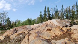 Probe Mines'  Borden gold project, located on the outskirts of Chapleau, west of Timmins, Ont. Credit: Probe Mines