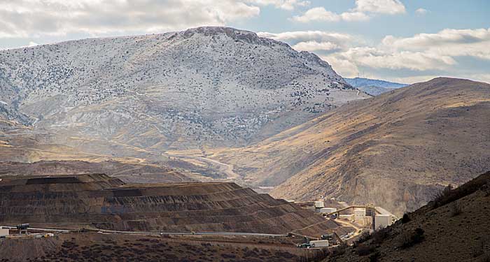 Alacer Gold's Copler gold mine in east-central Turkey, 120 km southwest of the city of Erzincan. Credit: Alacer Gold