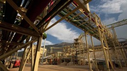 Processing facilities at Banro's Twangiza gold mine in the Democratic Republic of the Congo. Credit: Banro