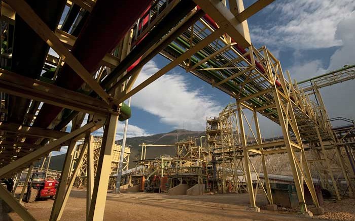 Processing facilities at Banro's Twangiza gold mine in the Democratic Republic of the Congo. Credit: Banro